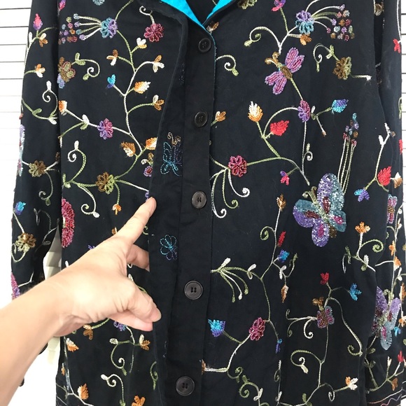 Vintage Quacker Factory Beaded Jacket - Picture 4 of 6